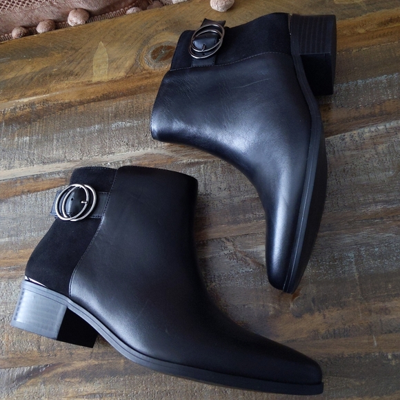 🆕🌿LEATHER ALFANI BOOTIES🌿 - Picture 7 of 8